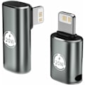 Miniatyrbild 1 av 5: USB C till Light-Ning adapter, stöder 20 W PD, snabbladdningsfunktion för i-phone I-Pad i-pod kompatibla serier (2-pack i-dos telefon hane adapter till usb