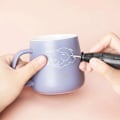 Miniatyrbillede 2 af 4: DMD elektrisk graveringspen glas metal rustfrit stål træ sten gravering æg sort graveringspen (uden batteri)