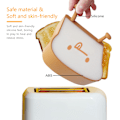 Miniatyrbillede 3 af 4: Natlampe - Sød natlampe Toast Brød LED Natlampe med genopladelig bærbar seng Sengebordslampe Fødselsdagsgaveidé