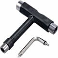 Miniatyrbillede 1 af 5: All in One Skateboard Tools, T-Audace Upgraded T-Shaped Tool med Phillips Tyench  L-Type T Skruetrækker, til Skateboard Reparation og Professionel Main