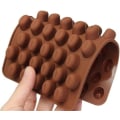 Miniatyrbild 5 av 5: 55 Hål Kaffebönformad Chokladform 3D Non-Stick Silikonform för Kakor, Fondanter, Geléer, Isbitar