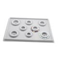 Miniatyrbillede 2 af 5: Armbånd Design Board Flocked Bead Board Armbånd Bead Smykker Organizer Bakke Design DIY Værktøj (Panel