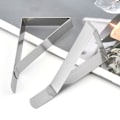 Miniatyrbilde 3 av 4: 12 stk. tablettang 4,5 cm duk justerbar rustfri ståltang i rustfritt stål Hage duktang
