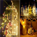 Miniatyrbillede 5 af 5: Flaske Lys, Kork Lys til Flasker 2m 20 LED, Betjente Nattelys til DIY Soveværelser Fester Bryllupper Indendørs Jul Udendørs Dekoration, (12 Pa