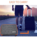 Miniatyrbilde 5 av 5: Elektronisk tilbehørs oppbevaringspose (grå), kablet oppbevaringspose vanntett/reise slitesterk/USB kablet stasjon/hodetelefoner/powerbank