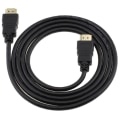 Pikkukuva 1 / 4: USB-HDMI-sovitinkaapeli - Latausmuunnin USB 2.0 tyyppi A uros - HDMI uros (vain lataukseen) (3 metriä musta)