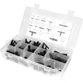 Miniatyrbilde 3 av 5: Sett med 113 slangekoblinger - 12 rette og reduserende deler - for vaskemaskinsystem, vanningsrør og irrigasjonssystem