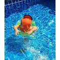 Miniatyrbillede 4 af 4: Baby Pool Flydere, Oppustelig Baby Pool Flyde, Svømmetræning til Småbørn fra 4-48 Måneder (grøn)