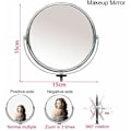 Miniatyrbillede 4 af 4: 22cm Skønheds Makeup Lampe med Spejl 60cm Selfie Bluetooth Fjernbetjening - 3 Lys Stativ Telefonholder Sasicare