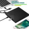 Miniatyrbillede 2 af 5: USB 3.0/Type-c Ekstern CD/DVD-drev