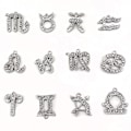 Miniatyrbilde 2 av 5: 12 stk 3D Clogs Sandaler Smykker (Tolv Stjernetegn), Sko Charms, Søte Sko Smykker for Clogs Sko Armbånd DIY