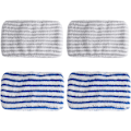 Pikkukuva 1 / 5: 4 mikrokuituliinaa Rowenta Clean & Steam ZR005801, ZR005804, ZR850002, Ry7/Ry8 -malleihin, mikrokuituinen moppi, Rowenta Clean