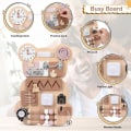 Miniatyrbilde 2 av 5: Travel Busy Board Montessori Aktivitetsbrett Sensorisk Aktivitetsbrett Tretøy