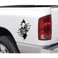 Miniatyrbillede 4 af 4: 4 stk. Skull Skull Skull Horror Stickers Decal Sticker Decal Til Bil Køretøj Bil Sticker 32*22CM