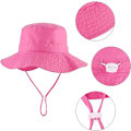 Miniatyrbild 2 av 5: Justerbar baby solhatt barn sommar keps bred brätte för pool/strand/simning/utomhus