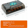 Miniatyrbild 2 av 4: HHD 12 intelligent automatisk kycklingkläckare ny hushålls mini-typ automatisk äggvridning fjäderfäkläckare