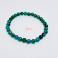 Pikkukuva 1 / 4: Chrysocolla-kivihelmet, pyöreät, 6 mm
