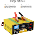 Miniatyrbillede 4 af 5: 12V24V batterilader Intelligent pulsreparationslader med elektronisk display MF-2B europæisk standard