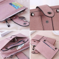 Miniatyrbilde 3 av 5: Studded Short Wallet, Tight Security Women's Wallet - Morsdagsgave