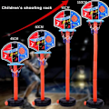 Miniatyrbilde 4 av 5: Justerbart basketballstativ og kurvsett for barn