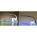 Miniatyrbillede 2 af 5: Ultra Tynd Clip-on Akvarium LED Plantelys (Sort & Hvidt Lys)