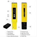 Miniatyrbillede 3 af 4: TDS ph-meter, vandkvalitetstester, 3 i 1 TDS-termometer, digitalt vand ph-meter