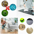 Pikkukuva 5 / 5: Mikrokuituiset varaliinat ja -kankaat Kärcher Easy Fix SC1/SC2/SC3/SC4/SV7 -höyrymoppeihin, 3 kpl / pakkaus, Kärcher Easy Fix -lisävarustekangas