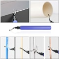 Miniatyrbilde 2 av 5: Manuelt avgratingsverktøy, 1 metallhåndtak + 1 BS1010 HSS-blader 360° roterende metallavgratingsblader for 3D-printing av rør, plast, aluminium, kobber, PVC
