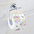 Miniatyrbillede 2 af 4: Vægmonteret toiletpapirholder, toiletpapirholder badeværelse toiletrulleholder 14,3*7*10,4cm (sølv)
