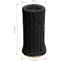 Miniatyrbillede 3 af 5: 24 stk. NCLC slip-on stolebenbeskyttere til stoleben fra 2,5 cm til diameter, sort