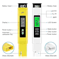 Miniatyrbillede 2 af 4: TDS ph-meter, vandkvalitetstester, 3 i 1 TDS-termometer, digitalt vand ph-meter