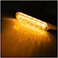 Miniatyrbilde 2 av 4: (Svart) Mini LED-blinklys for motorsykkel, indikatorlampe for motorsykkel, scooter, kaféracing
