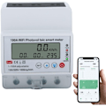 Miniatyrbillede 1 af 5: Intelligent energimåler WiFi 100a enfaset 4p Tuya Smart Wifi Fotovoltaisk Energiaftale Strømafbryder Timer Tovejs Solenergi