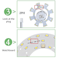 Miniatyrbillede 4 af 5: Cirkelformet LED Strømforsyningsdriver Transformer AC180-260V LED Driver til Lampe