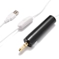 Miniatyrbild 5 av 5: Mini elektrisk borr, DC 5V bärbar elektrisk USB-borr, 0,7-1,2 mm manuell mikroborrbitssats med 13 st bitar, för träplastpapper