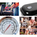 Miniatyrbilde 2 av 5: Analogt matlagingstermometer - temperaturbestandig - for grill, potter, damper, røykerom - 10 ° C til 500 ° C