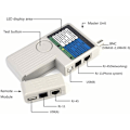 Miniatyrbilde 2 av 5: RJ11 RJ45 USB BNC Nettverkskabeltester for UTP STP LAN-kabel Tracer