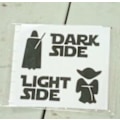 Miniatyrbillede 5 af 5: Dark Side Lysafbryder Vinyl Decal Sticker