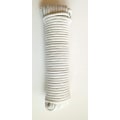Miniatyrbilde 4 av 4: Multifunksjonell flettet tau - kleslinjer - bomull og polyester - 10 meter - 8 mm - hvit