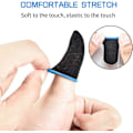 Miniatyrbilde 5 av 5: Fingerhylser for Gaming - PUBG Fingerhylsehansker for Gaming - Tommelhylser Mobilspill - Gamerhansker - Dedales para Dedos Gamer - Pakke med 10