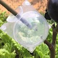 Miniatyrbillede 1 af 3: 10 stk. Luftlagdeling Formeringskugler Højtryks Planterodningskugle Rodpodning Voksende Avl Transparent (Kan presse grene 7-11MM)