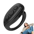 Miniatyrbillede 1 af 4: Fjernbetjening til kamera, Bluetooth-fjernbetjening til sidevender -Pink