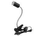 Miniatyrbillede 4 af 5: 2 stk. 1* UVA UVB 25W pærer + 1* lampehus, krybdyrlampe skildpadde opvarmet lampe med lang base 360° rotation til krybdyr og krybdyr