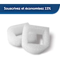 Miniatyrbilde 4 av 5: Reservefilter i skum (2-pakning) - Keramiske, plast- og stålføntener Drinkwell 360