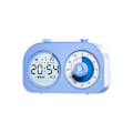 Miniatyrbillede 1 af 4: Genopladelig visuel timer, timer med ringetone og vibrationstilstand, 60 minutters nedtællingstimere Børnetimer Visuel timer til børns læring Køkken (Bl