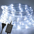 Miniatyrbild 1 av 4: Hengda 30M LED-ljusrör utomhus LED-ljusrör kallvitt jul - Kaltweiß