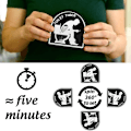 Miniatyrbild 4 av 5: Toalett Timglas, 5 Minuters Timglas, Badrumstimer, Roliga Tryck, Trendig Dekompression Dekoration, Kreativ Man Timer, Födelsedagspresent