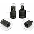 Miniatyrbilde 5 av 5: Sett med 6 slagfast adaptere for piper, pipeadaptere, reduseringsadaptere for 6,35 mm pipeomformer, 3/8quot, 1/2quot, 3/4quot