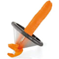 Miniatyrbilde 3 av 5: 1 stk - Grå kjøkken frukt grønnsak gulrot agurk spiral slicer skjæring og kutting verktøy grønnsak rullende blomst slicer