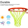 Miniatyrbilde 3 av 5: Glow-in-the-dark basketballnett (45cm), basketballkurv, basketballtilbehør, basketballnett for barn